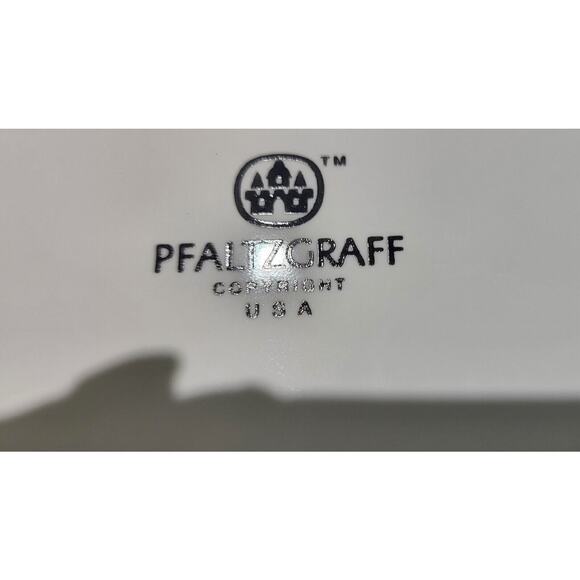 PFALTZGRAFF U.S.A. 13" x 9" Rectangular Baker Casserole Blue And Red Flowers - Picture 11 of 16